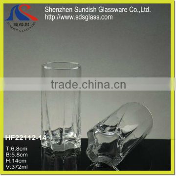 populared machine blown glass cup HF22112-14
