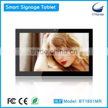 18.5 inch smart table indoor multi touch LCD advertising display