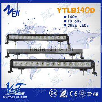 Sales Promotion 4x4 Led Light Bar for Trucks, Off-Road Led Light Bar 4D 27inch 140w for 4x4 accessories