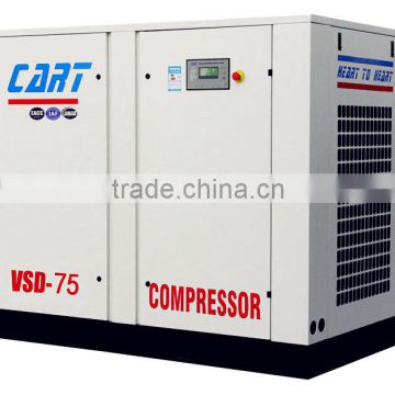 Superior VSD-150A/W screw air compressor with low price from China