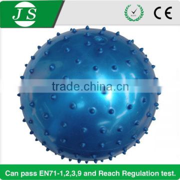 Fashionable innovative 10cm JS ball PVC ball