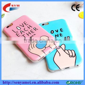 for iphone 6 case heart soft tpu back cover latest design