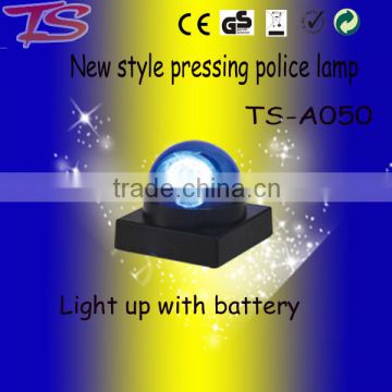 Battery operated led police lights sale
