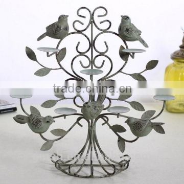 Wholesale Retro and Europe resin antique candle holders