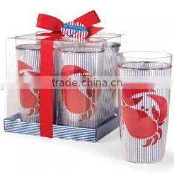 PS double wall tumbler with the color paper