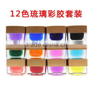 12 color 8ml color nail gel