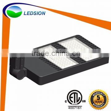 Shenzhen LEDSION manufactured US inventory ETL Shoebox LED light 300W IP65