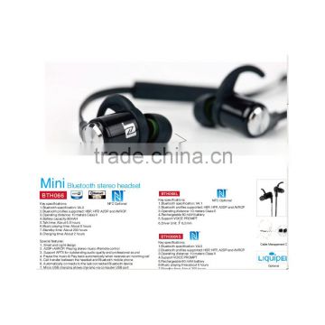 Mini Lighhtweight Bluetooth Stereo Headset,several kinds of solution can choose