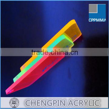 customized fluorescent perspex plastic sheet