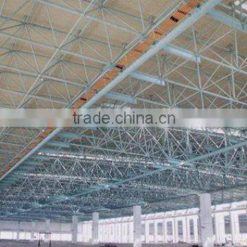 Q235/Q345 steel galvanized steel structure frame workshop roof