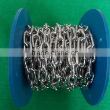 China link chain(factory),galvanized link chain,chain link fence for bridge