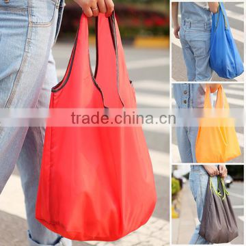 New Product for 2015 nylon foldable shopping bag with high quality