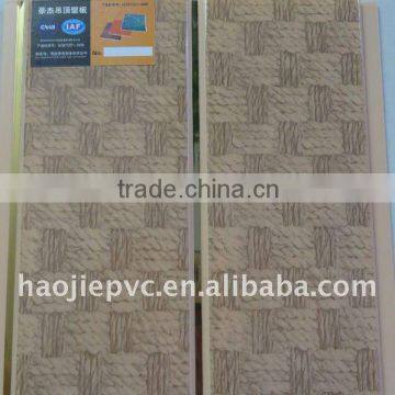 middle groove pvc ceiling panel hot sale to Nigeria