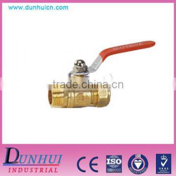 M1/2 Brass male ball valve for the gas