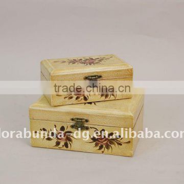 Fashion wooden tissue box