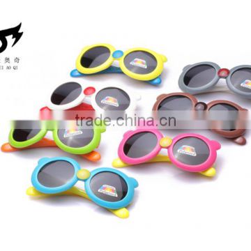 New product Soft silicone material polarizing children sunglasses