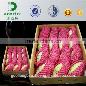 FDA Approved Food Grade Polythene Expanded Foam Plastic Socks For The Transportation Of Mangoes