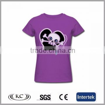 wholesale italy stylish o neck purple t shirt cheap online