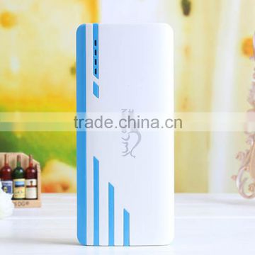 Wholesale promotion gift 13000 mobile power bank with logo printing