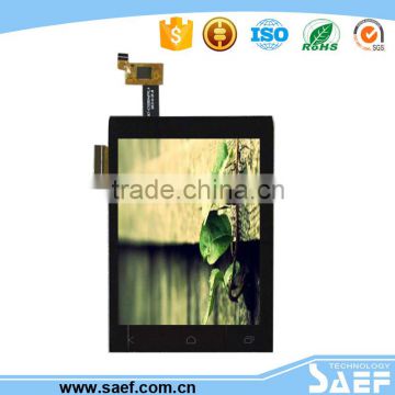3.5 inch Capacitive touch screen lcd Portrait type with MCU interface for mobile phone