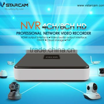 VStarcam New ONVIF 4CH His3515A H.264 1080p ip cctv nvr recorder