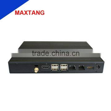 Aluminum alloy black embedded pc for automation