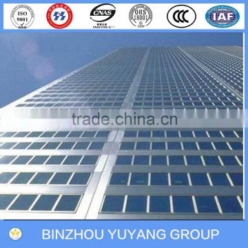 aluminum section for glass curtain wall
