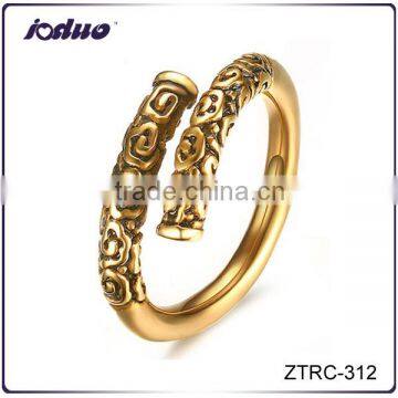 Chinese Style Journey To The West Stainless Steel Jewelry Men Ring