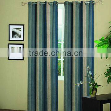 Jacquard Curtain with 8 Grommets