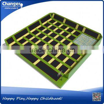 China factory TUV/ASTM/CE certificate free design cheap kids indoor spartan trampoline