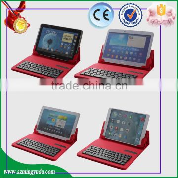 Wholesale universal Detachable 3.0 bluetooth keyboard case for 9-10.1inch IOS windows android tablet pc
