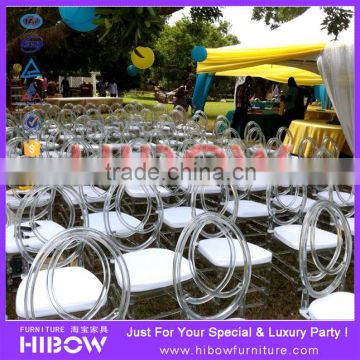 chairs for wedding reception, resin phoenix chair H004