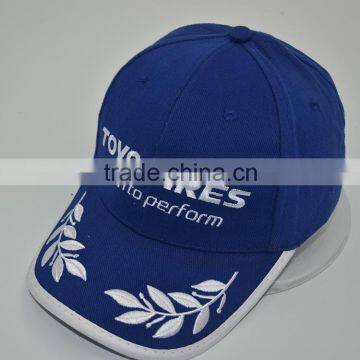 100% cotton high quality baseball cap,embroidery baseball cap