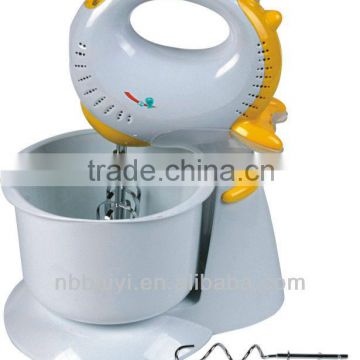 function of hand mixer with rotating bowl