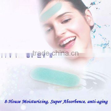 Wrinkle Dispel Gel Patch used on Forehead, anti ages and wrinkles