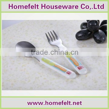 stainless steel home set cutlery with plastic handle