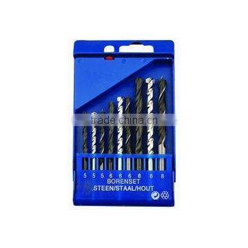 9pcs Combination Drill Set