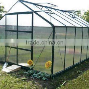 10x14ft greenhouse equipment with four roof windows