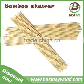 Factory monthly hot sell 18000 cartons bamboo bbq skewer