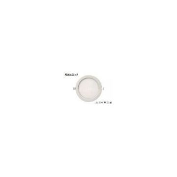 Flat Ceiling Led Round Panel Light In Shopping Mall , 1250LM