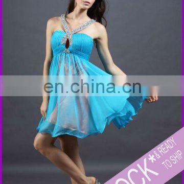 Spring 2012 new arrival chiffon short party dresses for women