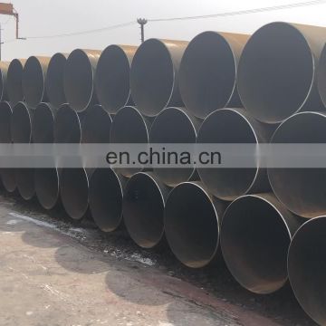 Non alloy Q345 different diameter spiral welded steel pipe manufacturer