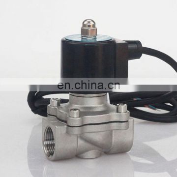 2S Underwater solenoid valve SS304 3/8 1/2 3/4 inch Normally close 2W160-15/10 2W200-20 Stainless steel Fountain solenoid valve