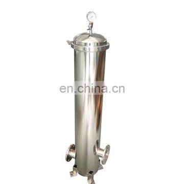 Industrial water filtering system dn100 carbon steel basket filter