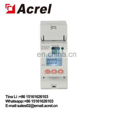 Acrel ADL100-ET Energy consumption monitoring 2 pin din rail single phase electric meter