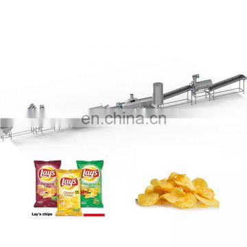Stackable potato chips making machine product line potato chips machine for sale