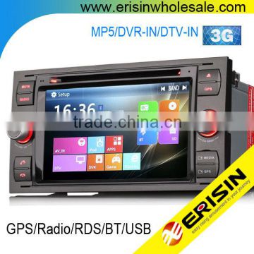 Erisin ES7066F 2 Din 7 Inch Car DVD with GPS for Mondeo 2006