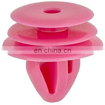 Car door panel clips pink hot-selling plastic fasteners plastic clip fasteners Automobile Plastic Fastener