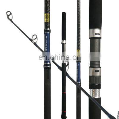 Hot selling 2.2m sea fishing  bass spinning fishing rod carbon fiber fuji jigging rod