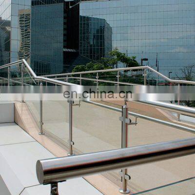 Glass Balustrade Post Railing Stainless Steel Glass Clamps Balustrade Glass Fence Railing